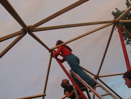womens dome in sonstruction